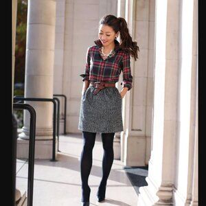 J. Crew Holiday Plaid shirt - 2P